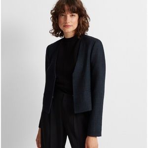 NWT club Monaco textured jacket in teal multi